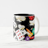 Tasse 2 Couleurs Las Vegas (Devant droit)