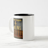 Tasse 2 Couleurs Las Vegas 4 Queens (Devant gauche)