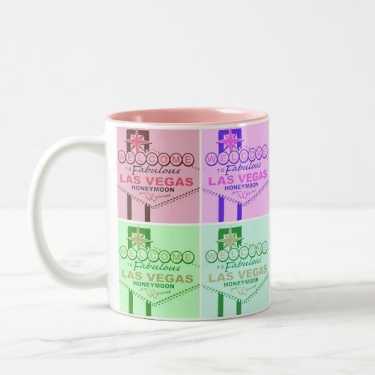 Tasse 2 Couleurs Las Vegas Retro (Gauche)