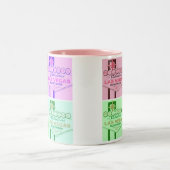 Tasse 2 Couleurs Las Vegas Retro (Centre)