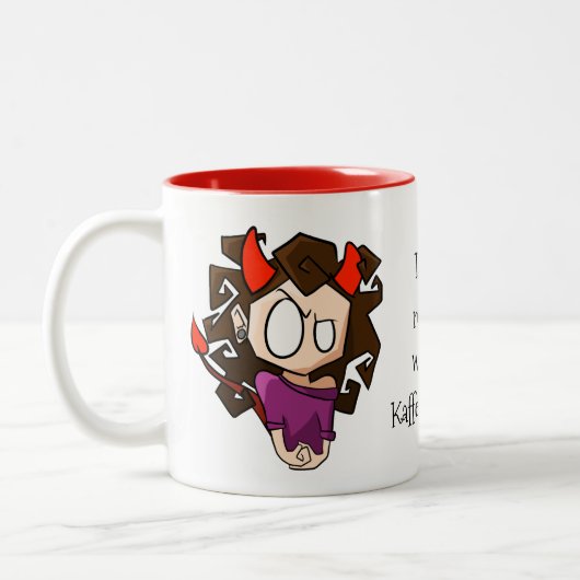 Tasse 2 Couleurs L'Äshi « tu n'est pas tu "" (Gauche)