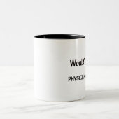 Tasse 2 Couleurs L'assistant de médecin le plus chaud des mondes (Centre)