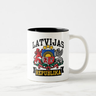 Tasse 2 Couleurs Latvijas Republika