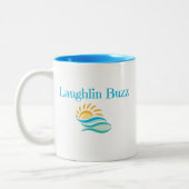 Tasse 2 Couleurs Laughlin Buzz Mug, avec des couleurs intérieures (Gauche)