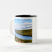 Tasse 2 Couleurs "L'automne au lac des nuages" (Devant gauche)