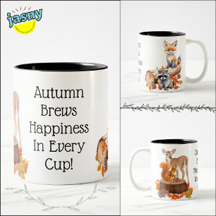 Tasse 2 Couleurs L'automne brasse le bonheur