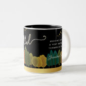 Tasse 2 Couleurs L'automne de Thanksgiving (Devant droit)