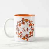 Tasse 2 Couleurs L'automne part Thanksgiving (Gauche)