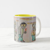 Tasse 2 Couleurs L'autre théorie de l'évolution (Devant droit)