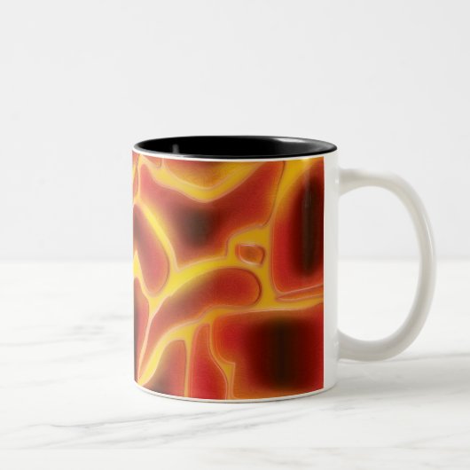 Tasse 2 Couleurs Lave Magma (Droit)