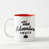 Tasse 2 Couleurs L'aventure vous attend (Gauche)