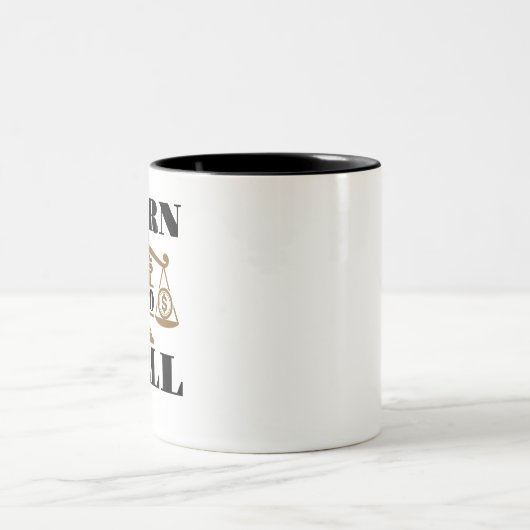 Tasse 2 Couleurs L'avocat né de Bill (Centre)