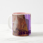 TASSE 2 COULEURS LAZARO DE SAN (Devant gauche)