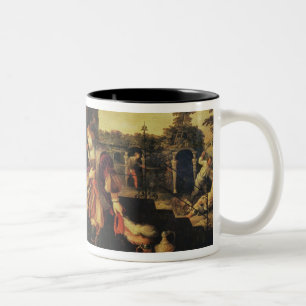 Tasse 2 Couleurs Lazarre au Tableau d'homme riche, 1618 (huile sur
