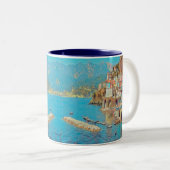 Tasse 2 Couleurs ldp ATRANI - Côte d'Amalfi - (Devant droit)