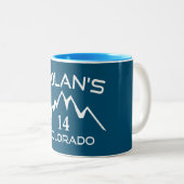 Tasse 2 Couleurs Le 14 Colorado de Nolan (Devant droit)