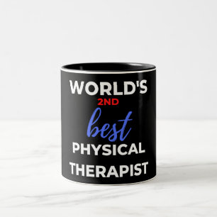 Tasse 2 Couleurs Le 2ème meilleur physiothérapeute du monde