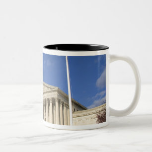 Tasse 2 Couleurs Le bâtiment de la Cour suprême des États-Unis à