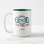 Tasse 2 Couleurs Le Bien Est Dans Cette Citation Inspirationnelle T (Gauche)