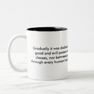 Tasse 2 Couleurs Le bien et le mal