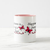 Tasse 2 Couleurs Le Bonheur, c'est être un Nani (Centre)