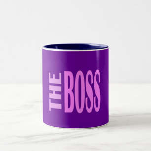 TASSE 2 COULEURS LE BOSS PINKY