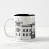 Tasse 2 Couleurs Le bungalow de bénédiction de vieux Vatican (Gauche)