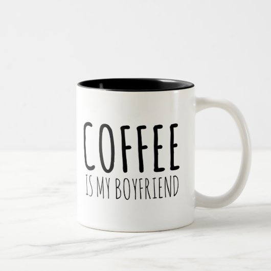 Tasse 2 Couleurs Le café est mon ami (Droit)