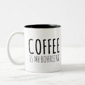 Tasse 2 Couleurs Le café est mon ami (Gauche)
