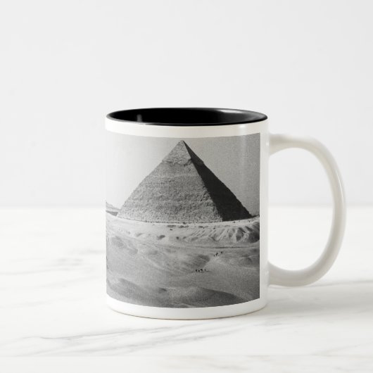 Tasse 2 Couleurs Le Caire Égypte, Pyramides de Gizeh (Droit)