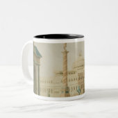 Tasse 2 Couleurs Le capitol, scénographie pour 'Titus (Devant gauche)