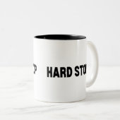 Tasse 2 Couleurs Le carburant final | Arrêt brutal  (Devant droit)