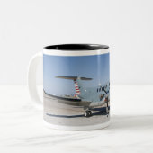 Tasse 2 Couleurs Le centenaire de la commémoration de l'aviation na (Devant gauche)