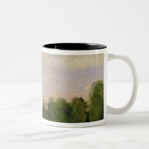 Tasse 2 Couleurs Le chariot, souvenir de Saintry, 1874