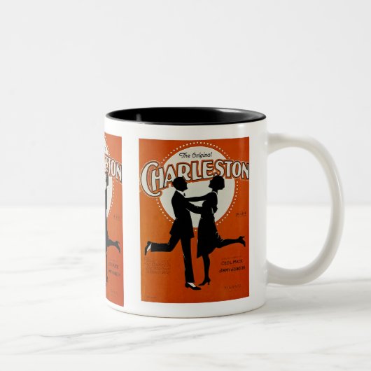 Tasse 2 Couleurs Le Charleston d'origine (Droit)