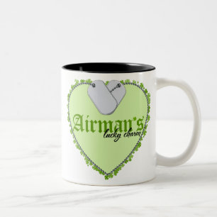 Tasse 2 Couleurs Le charme chanceux d'Airman