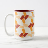 Tasse 2 Couleurs Le charme moderne Abstrait (Gauche)
