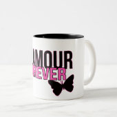 Tasse 2 Couleurs Le "charme pour toujours" attaquent (Devant droit)