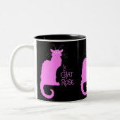 Tasse 2 Couleurs Le Chat Rose (Gauche)