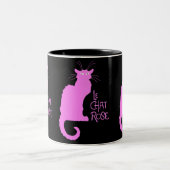 Tasse 2 Couleurs Le Chat Rose (Centre)