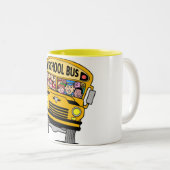 TASSE 2 COULEURS LE CHAUFFEUR D'AUTOBUS *** (Devant droit)