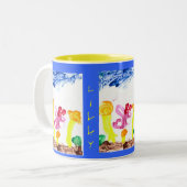 Tasse 2 Couleurs Le chef d'oeuvre de Lilly (Devant gauche)