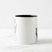 Tasse 2 Couleurs Le chef fou (Centre)