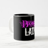 Tasse 2 Couleurs Le chef Lady Gift (Devant gauche)