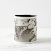 Tasse 2 Couleurs Le chef mongol, Hulagu, khan de l'Ilkhanate (Centre)