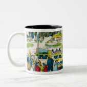 Tasse 2 Couleurs Le chemin de fer (Gauche)