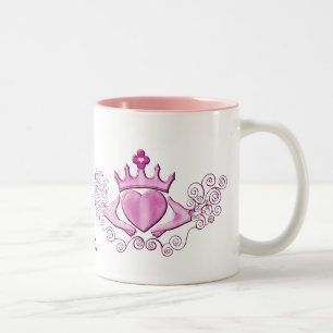 Tasse 2 Couleurs Le Claddagh (rose)