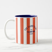 Le Club Cabine Custom Crest Red Park Stripe