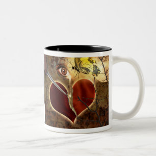 Tasse 2 Couleurs Le coeur brisé pour vous libérer attaquent