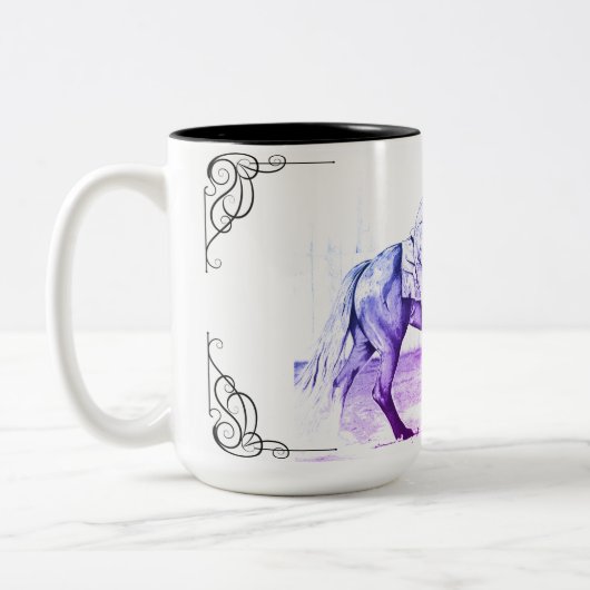 Tasse 2 Couleurs Le Colt Starter (violet) (Gauche)